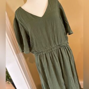 NWT MikaRose Women’s The Tess Dress in Pine Glade